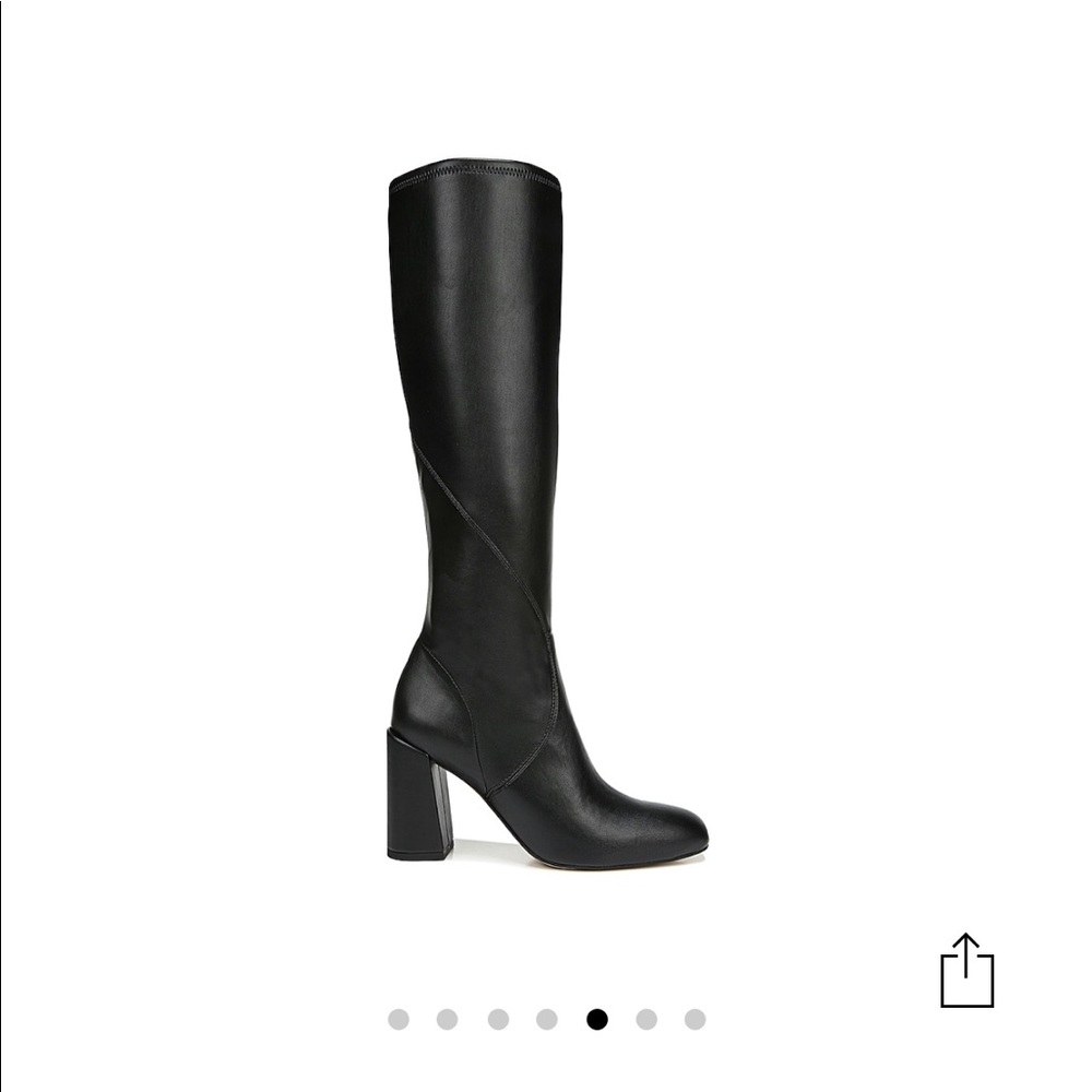 Franco Sarto Gardeniah 8.5 black tall boots